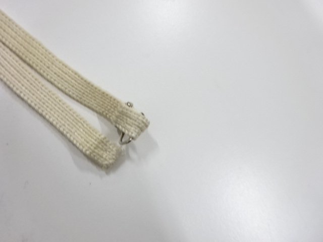  アンティーク　正絹　帯留め用　手組三分紐